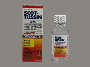 Scot-Tussin DM 2 mg-15 mg/5 mL oral liquid