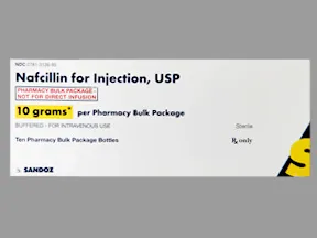 nafcillin 10 gram solution for injection