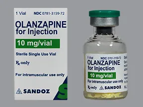 olanzapine 10 mg intramuscular solution