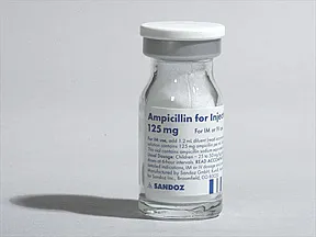 ampicillin 125 mg solution for injection