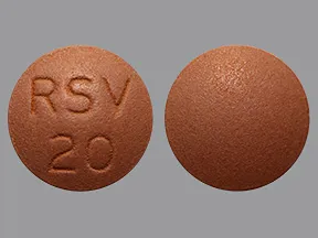 rosuvastatin 20 mg tablet