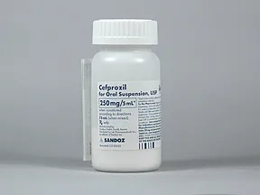 cefprozil 250 mg/5 mL oral suspension
