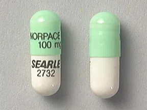 Norpace CR 100 mg capsule,extended release