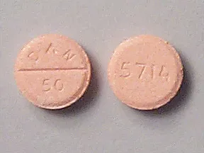 amoxapine 50 mg tablet