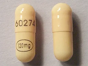 verapamil ER 120 mg 24 hr capsule,extended release