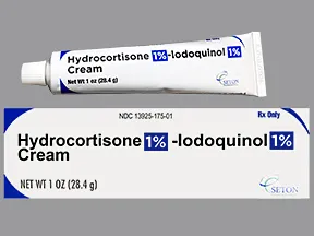hydrocortisone 1 %-iodoquinol 1 % topical cream