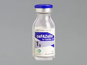 cefazolin 1 gram solution for injection