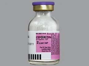 cefoxitin 2 gram intravenous solution
