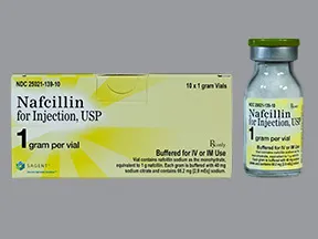 nafcillin 1 gram solution for injection