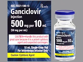 ganciclovir sodium 50 mg/mL intravenous solution