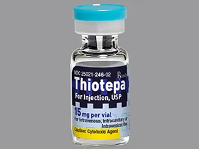 thiotepa 15 mg solution for injection