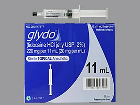 Glydo 2 % mucosal jelly in applicator