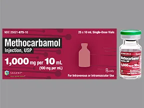methocarbamol 100 mg/mL injection solution