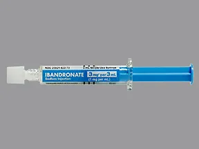 ibandronate 3 mg/3 mL intravenous syringe