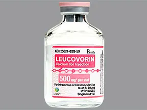 leucovorin calcium 500 mg solution for injection