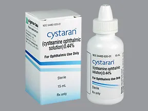 Cystaran 0.44 % eye drops