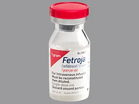 Fetroja 1 gram intravenous solution