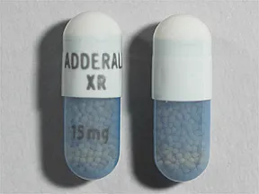 Adderall XR 15 mg capsule,extended release