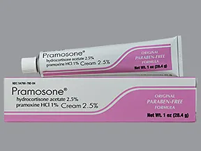 Pramosone 2.5 %-1 % topical cream