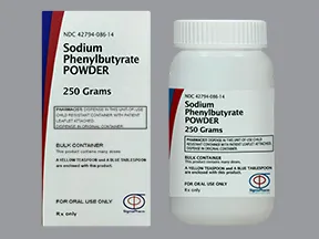sodium phenylbutyrate 0.94 gram/gram oral powder