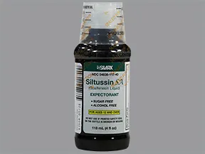 Siltussin SA 100 mg/5 mL oral liquid