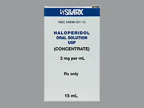 haloperidol lactate 2 mg/mL oral concentrate