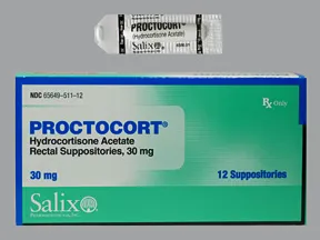 Proctocort 30 mg rectal suppository