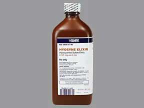 Hyosyne 0.125 mg/5 mL oral elixir