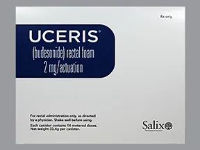 Uceris 2 mg/actuation rectal foam