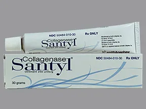 Santyl 250 unit/gram topical ointment