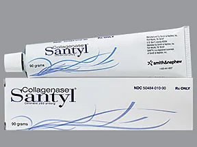 Santyl 250 unit/gram topical ointment
