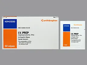 IV Prep Wipes medicated