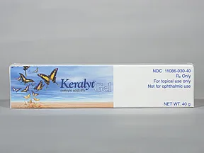 Keralyt Rx 6 % topical gel