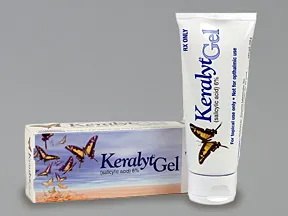Keralyt Rx 6 % topical gel