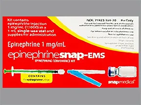 EpinephrineSnap-EMS 1 mg/mL injection kit