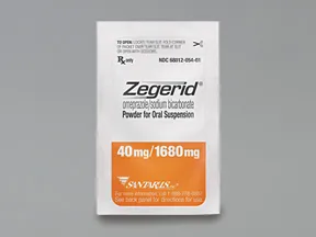 Zegerid 40 mg-1,680 mg oral packet