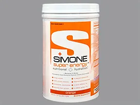 Simone Super Energy 1 gram-120 kcal/scoop oral powder