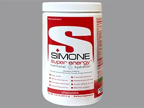 Simone Super Energy 1 gram-120 kcal/scoop oral powder