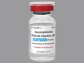 succinylcholine chloride 20 mg/mL injection solution