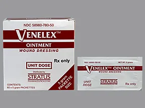 Venelex topical ointment in packet