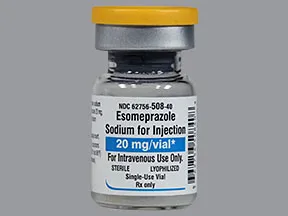 esomeprazole sodium 20 mg intravenous solution