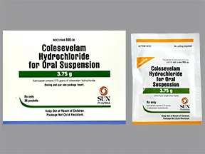 colesevelam 3.75 gram oral powder packet