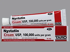 nystatin cream dose