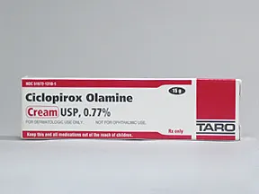 ciclopirox 0.77 % topical cream