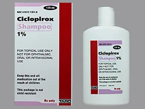 ciclopirox 1 % shampoo