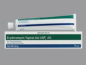 erythromycin with ethanol 2 % topical gel
