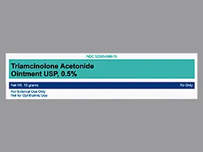 triamcinolone acetonide 0.5 % topical ointment