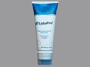 LidoPro 4 %-27.5 %-0.0325 % topical ointment