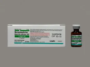 norepinephrine bitartrate 1 mg/mL intravenous solution