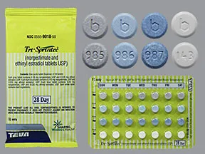 Tri-Sprintec (28) 0.18 mg(7)/0.215 mg(7)/0.25 mg(7)-35 mcg tablet